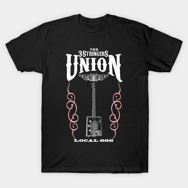 Cigar Box Guitar T-Shirt by HellwoodOutfitters